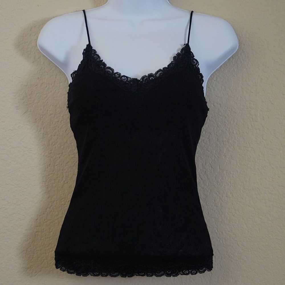 Vintage Y2K The Limited Lace Trim Tank top Cami B… - image 1