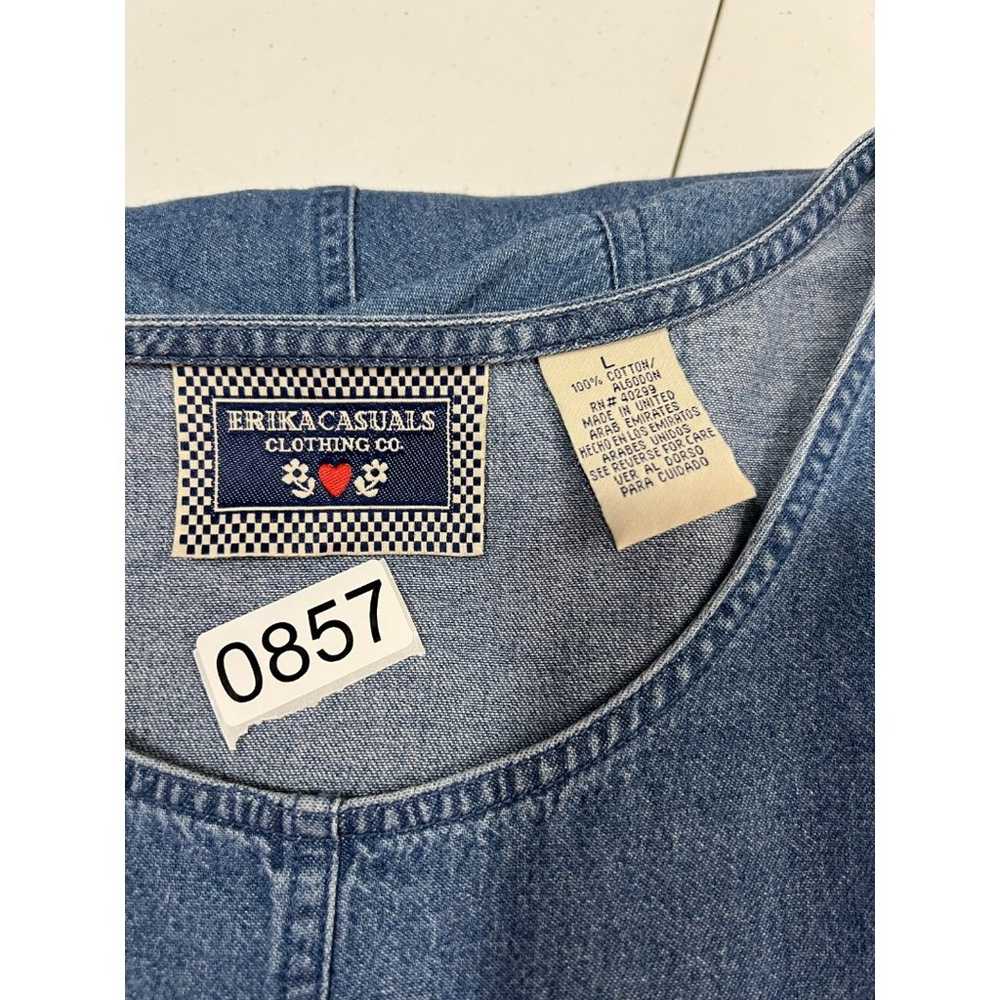 Vintage Erika Casuals Clothing Co. Women's Denim … - image 9