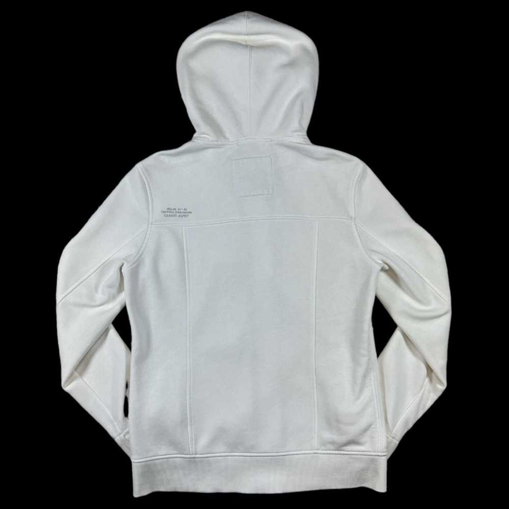 Esprit Esprit White Hooded Sweatshirt Jacket | Si… - image 5