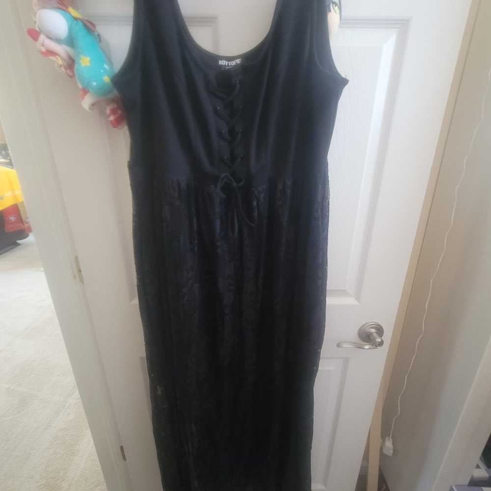 Hot Topic Skull Maxi Dress - image 1