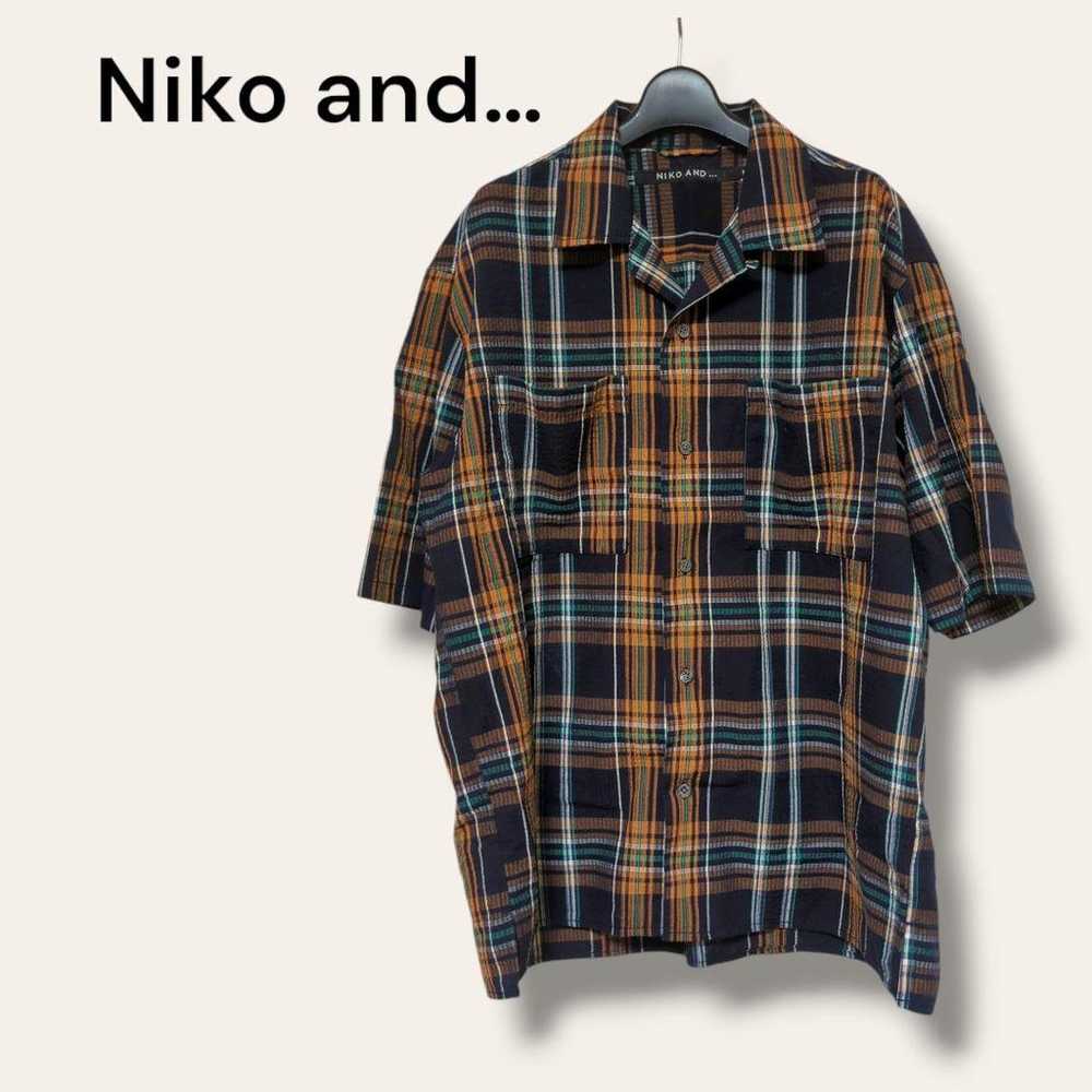 Niko and Checkered Shirt - Half-Length, Casual, S… - image 1