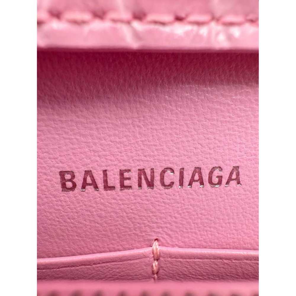 Balenciaga Hourglass leather handbag - image 8