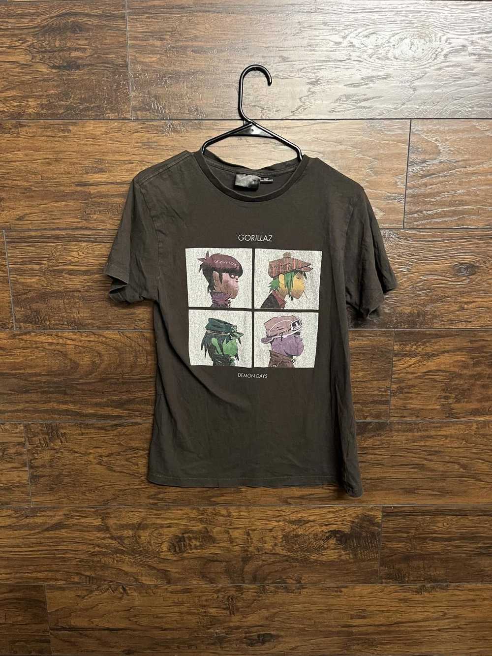 Designer Faded Gorillaz T-shirt Gorillaz Demon Da… - image 1