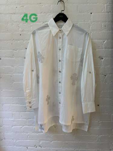 Chrome Hearts CHROME HEARTS SLIK FLOODED BUTTON UP