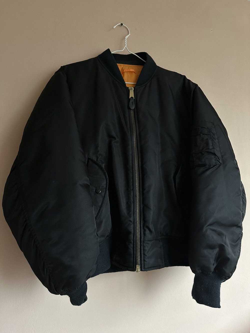 Alpha Industries × Bomber Jacket × Made In Usa Al… - image 1