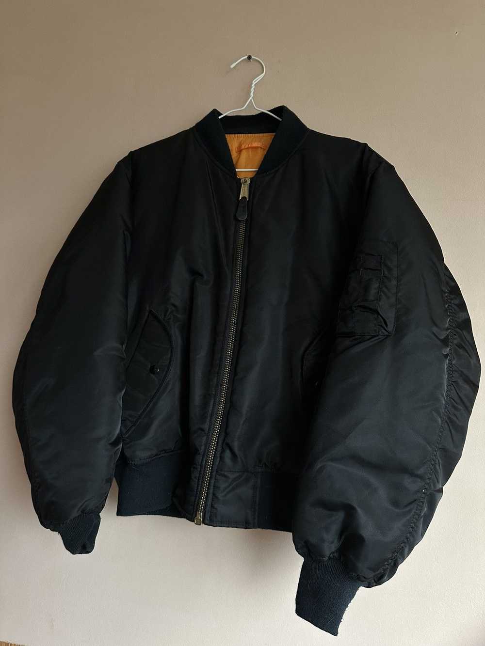 Alpha Industries × Bomber Jacket × Made In Usa Al… - image 2