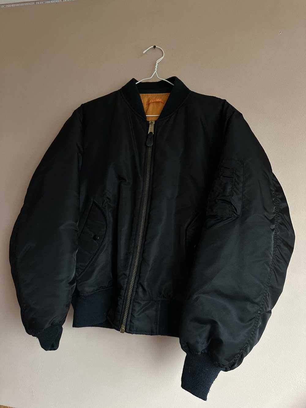 Alpha Industries × Bomber Jacket × Made In Usa Al… - image 3