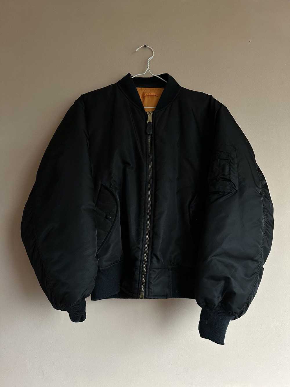 Alpha Industries × Bomber Jacket × Made In Usa Al… - image 4