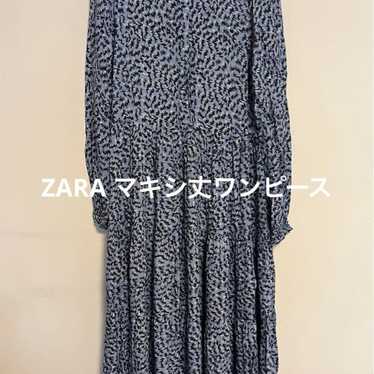 ZARA Maxi Length One-Piece Long Sleeve Long One-Pi