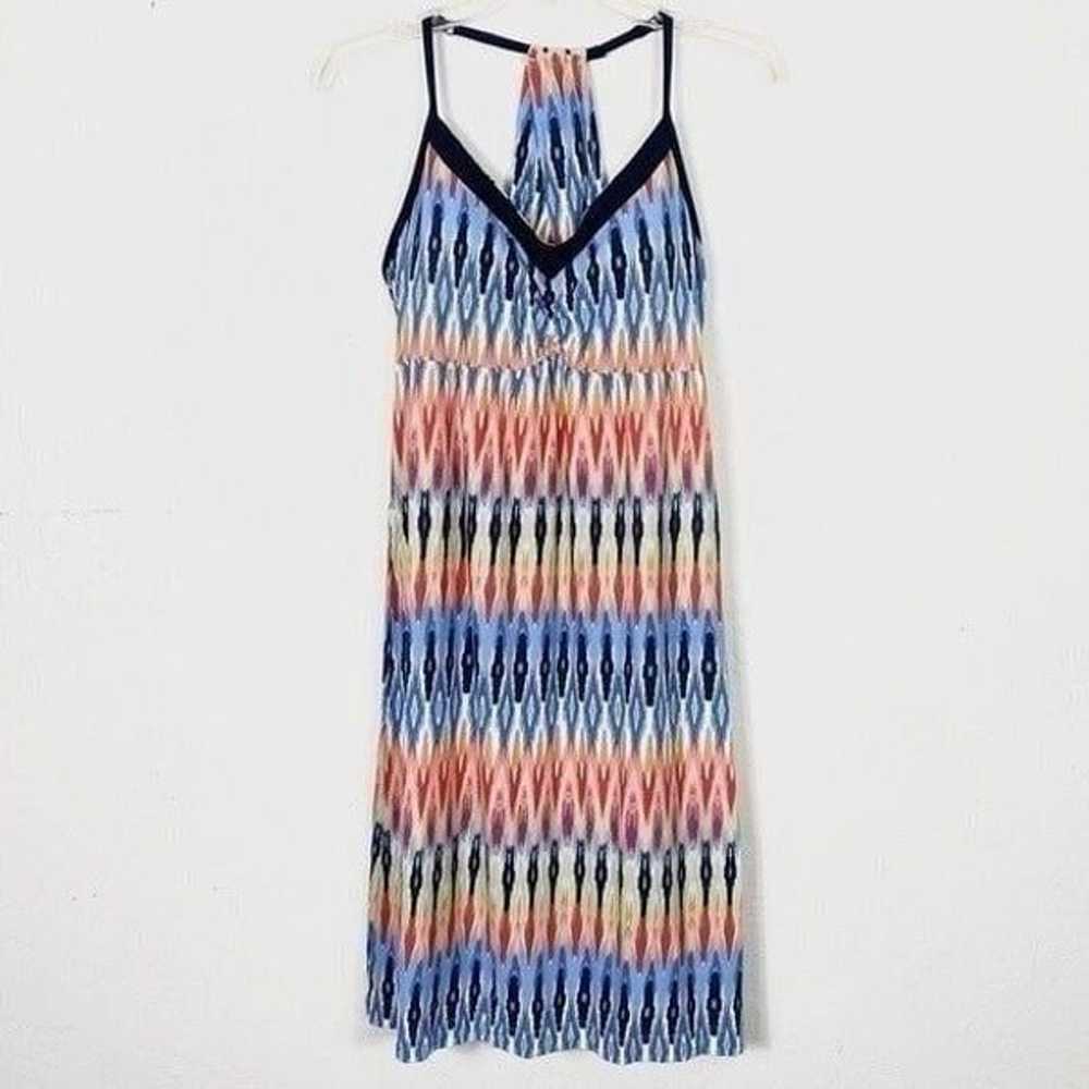 Athleta Restoration Colorful Ikat Racerback Dress - image 2