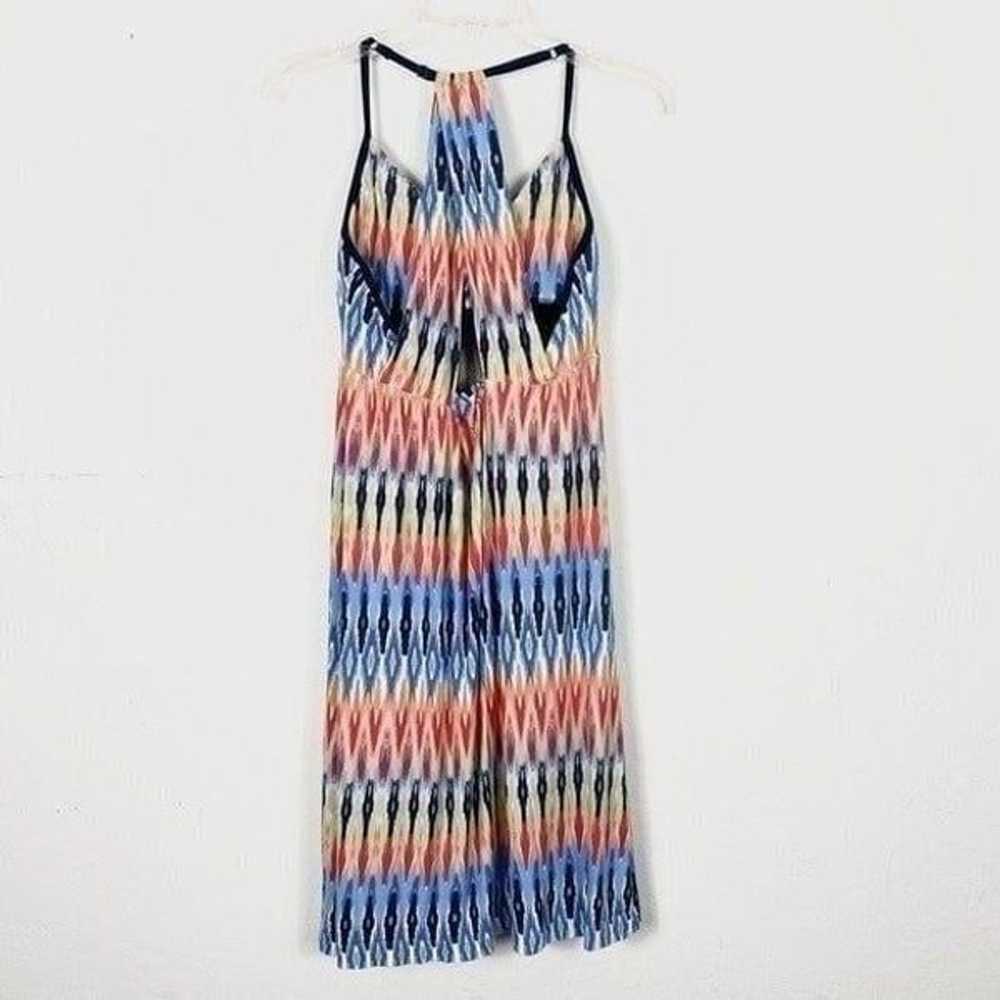 Athleta Restoration Colorful Ikat Racerback Dress - image 3