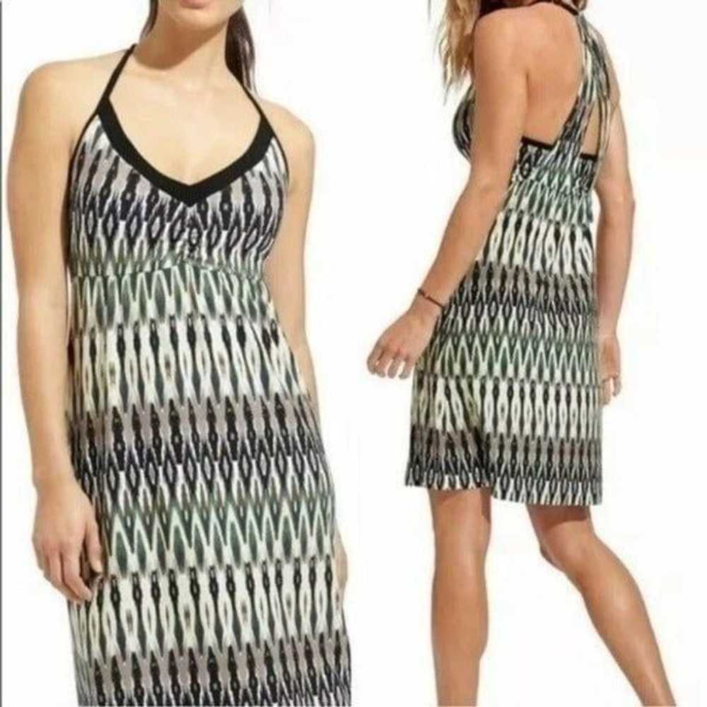 Athleta Restoration Colorful Ikat Racerback Dress - image 8