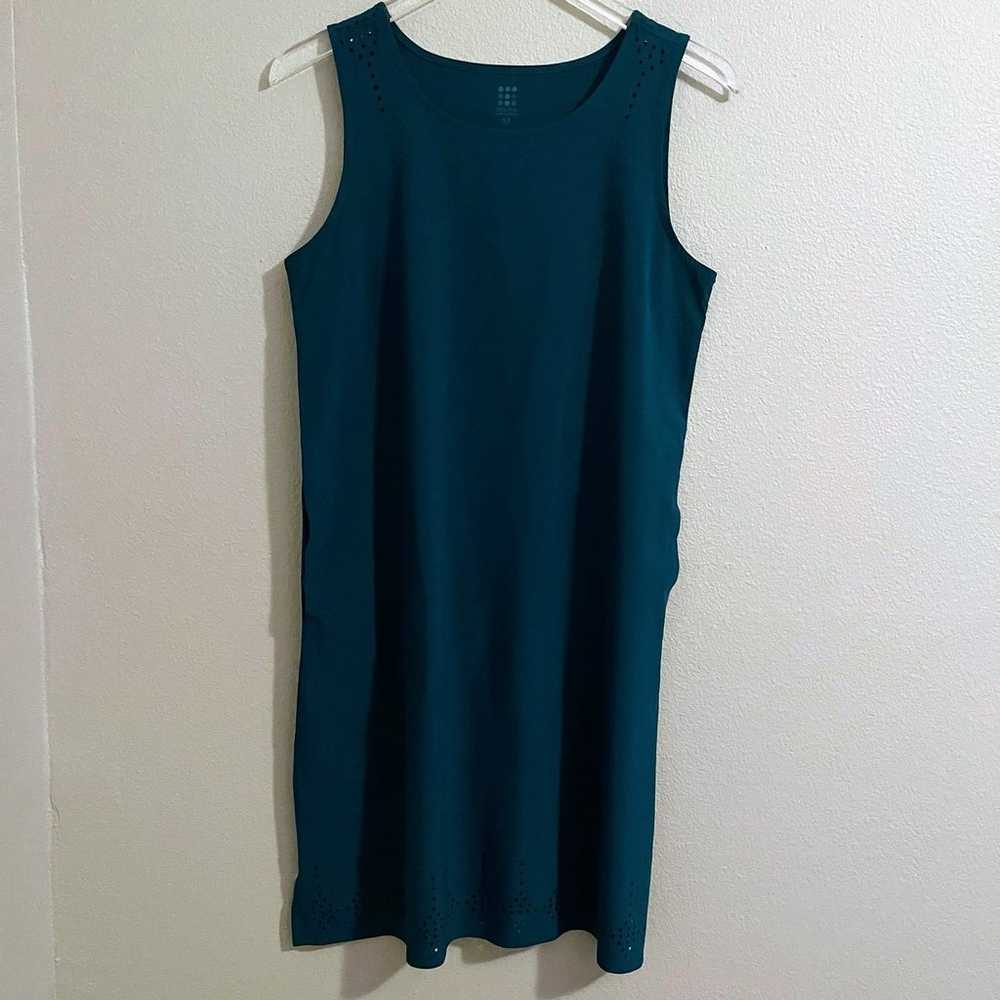 Title Nine Unconventional Sleeveless Dress in Blu… - image 2