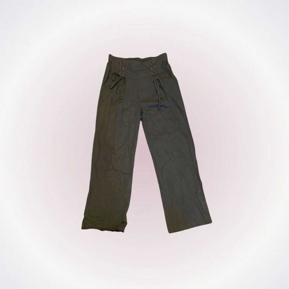 Other 1.state olive green elastic waist pants | S… - image 1