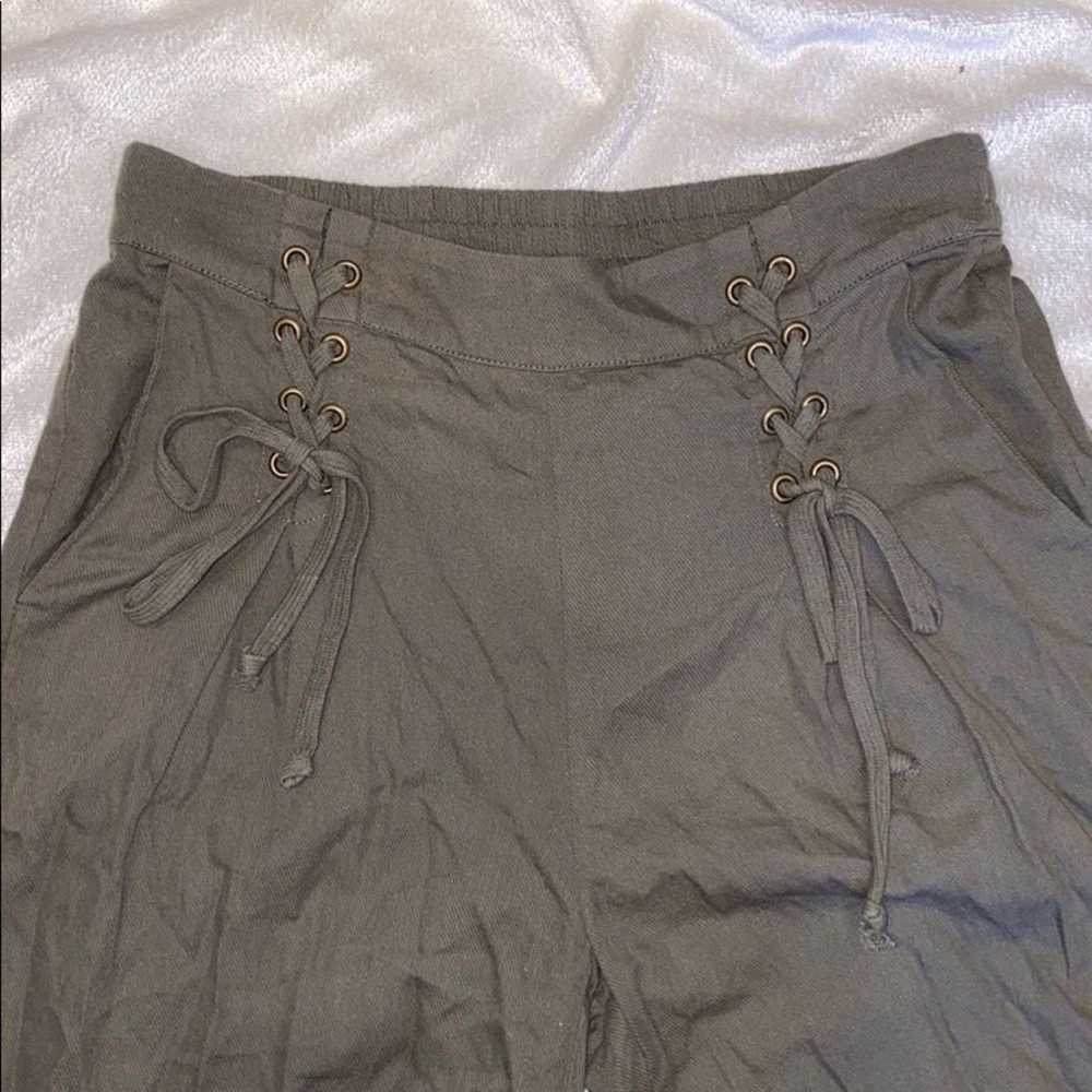 Other 1.state olive green elastic waist pants | S… - image 4