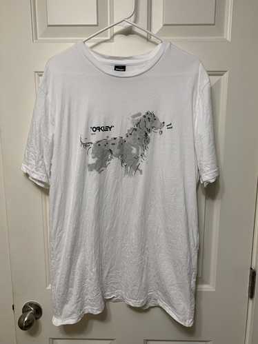 Oakley Oakley graphic tee woof woof