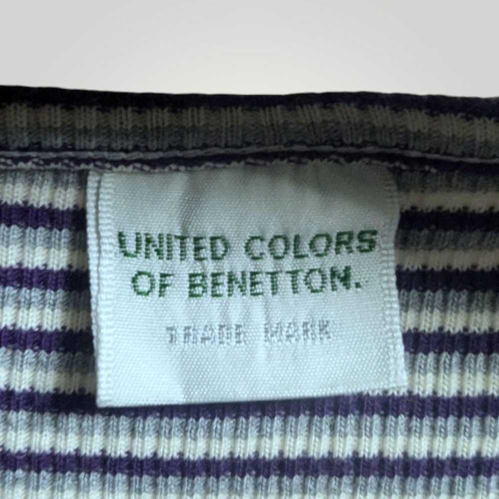 United Colors of Benetton U-neck border long-slee… - image 12