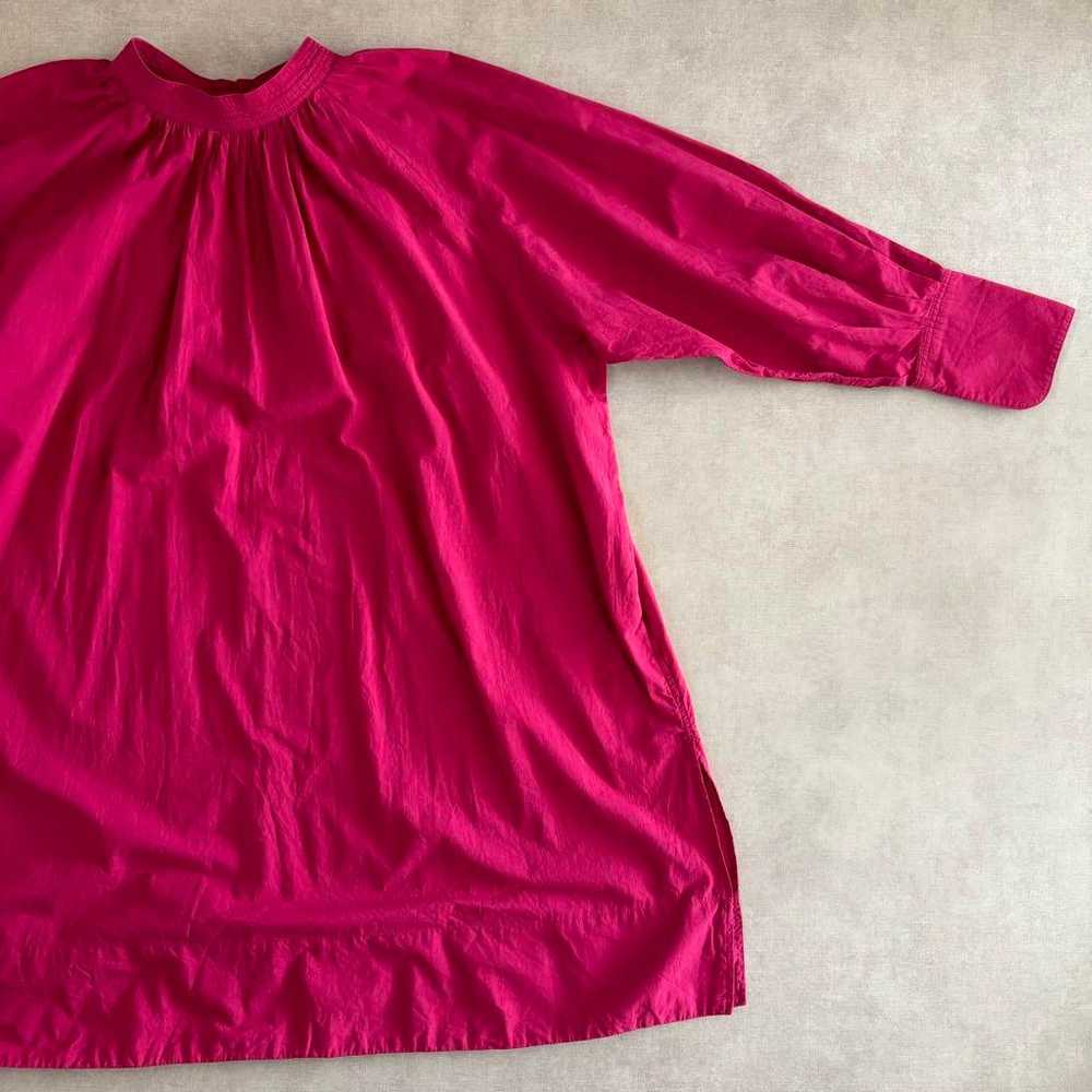 Urban Research Doors 2WAY Gather Tunic Pink Cotto… - image 3