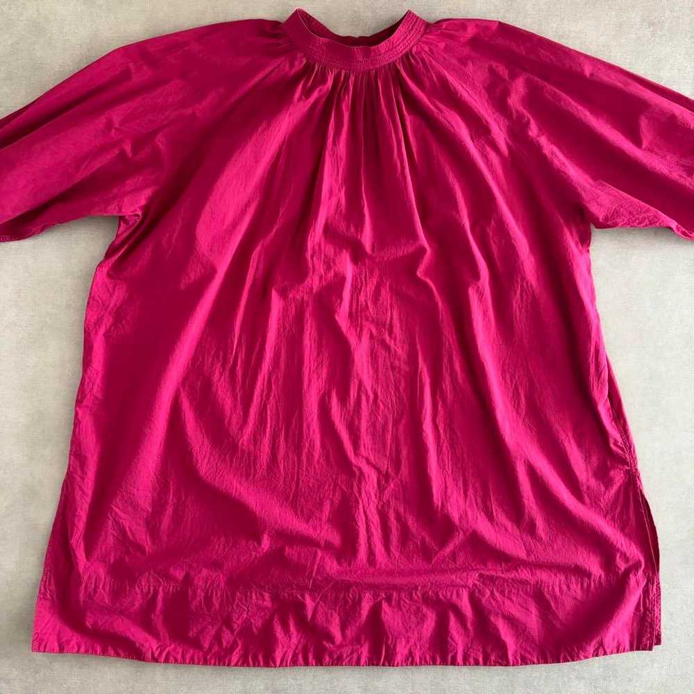 Urban Research Doors 2WAY Gather Tunic Pink Cotto… - image 4