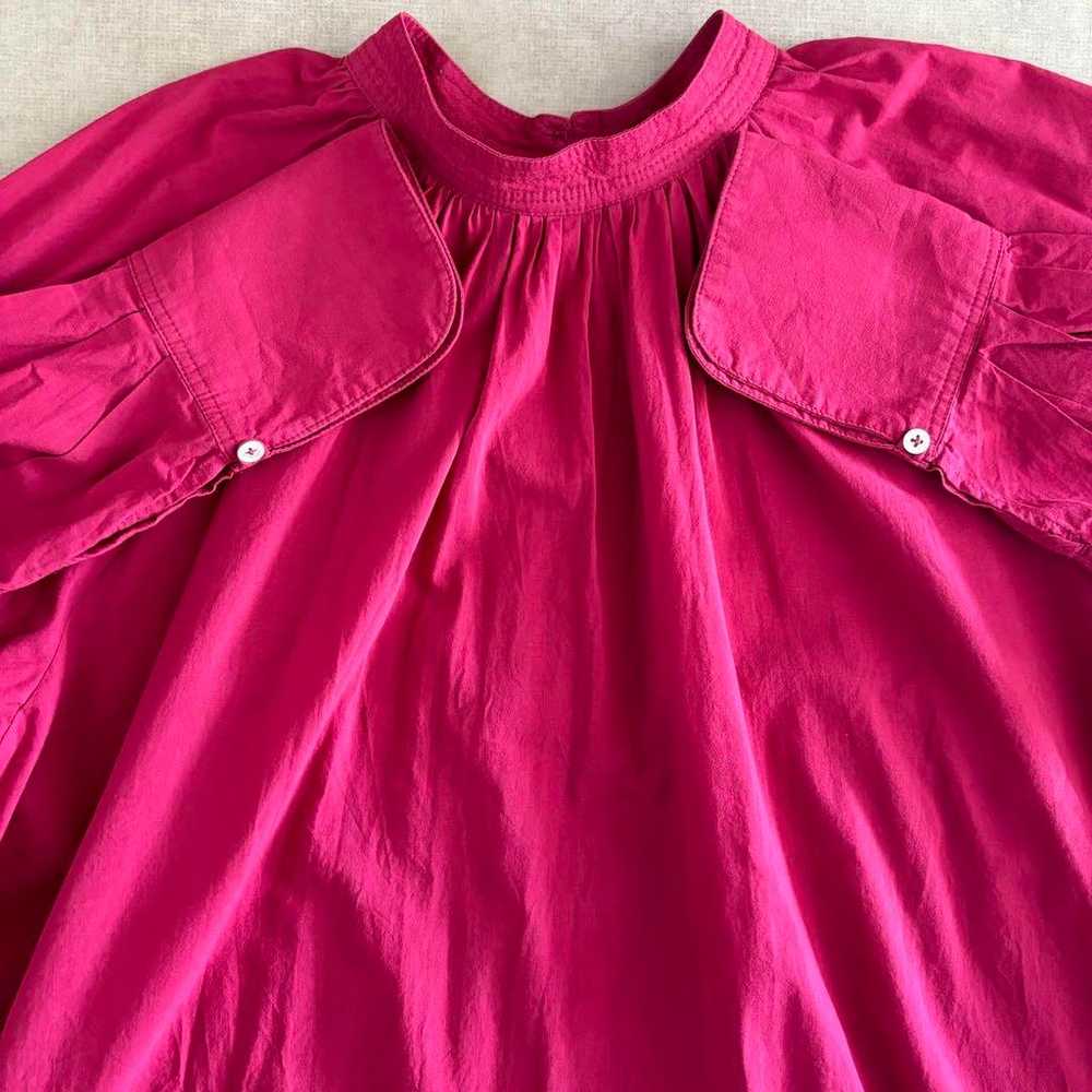 Urban Research Doors 2WAY Gather Tunic Pink Cotto… - image 5