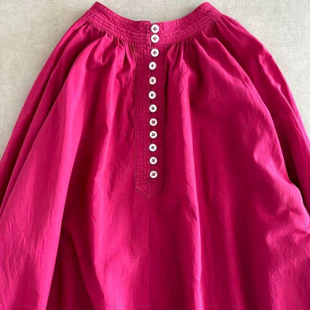 Urban Research Doors 2WAY Gather Tunic Pink Cotto… - image 7