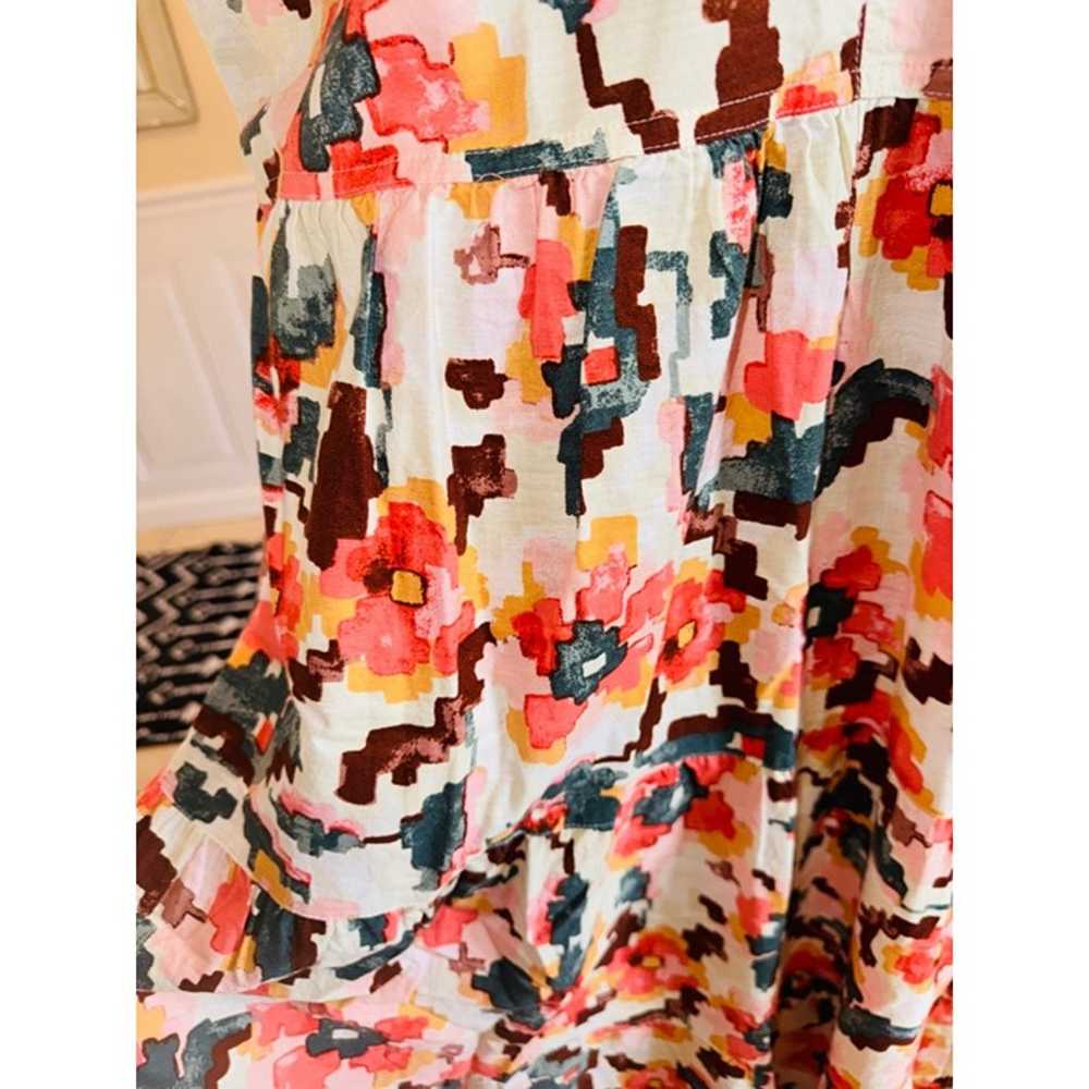 Sonoma Floral Sleeveless Maxi Dress XL 100% Cotto… - image 12