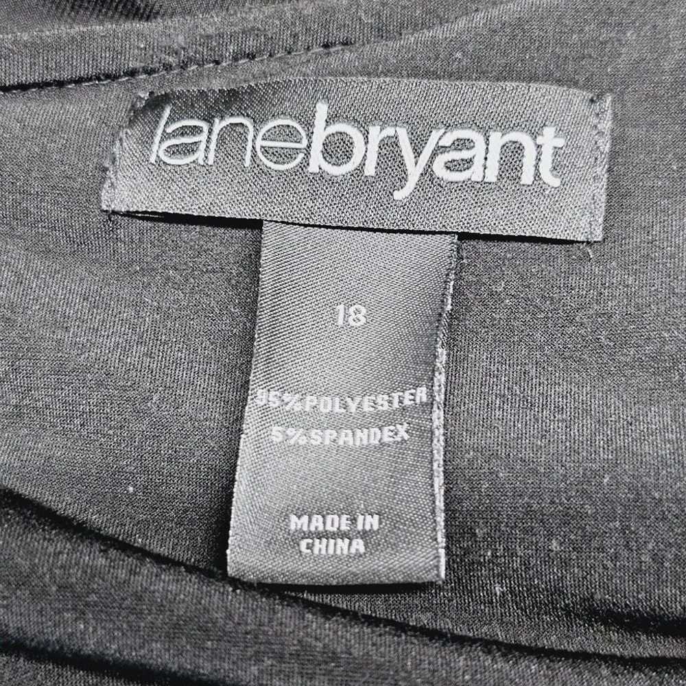 Lane Bryant Black One Shoulder Dress Womens Plus … - image 3