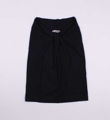 Jil Sander Jil Sander Navy Midi Skirt - image 1