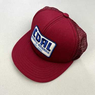 Coal Coal Hat Snapback Trucker Patch Logo North A… - image 1