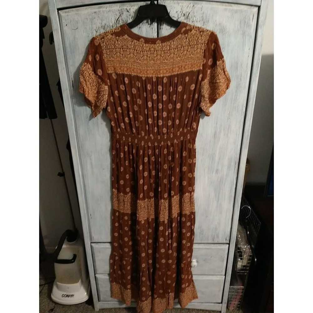 Knox Rose V-neck Maxi Fall Boho Large Dress - image 8