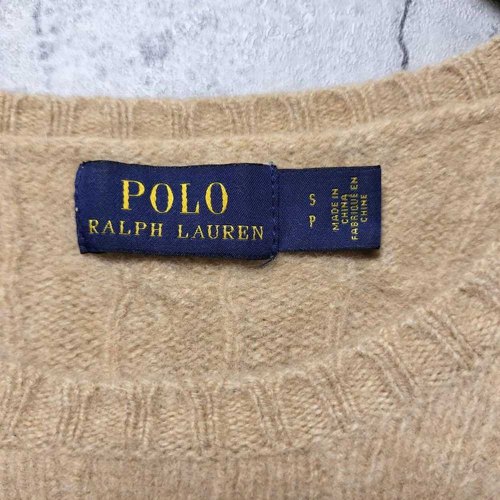 Polo Ralph Lauren S Cashmere Blend Cable Knit Swe… - image 5