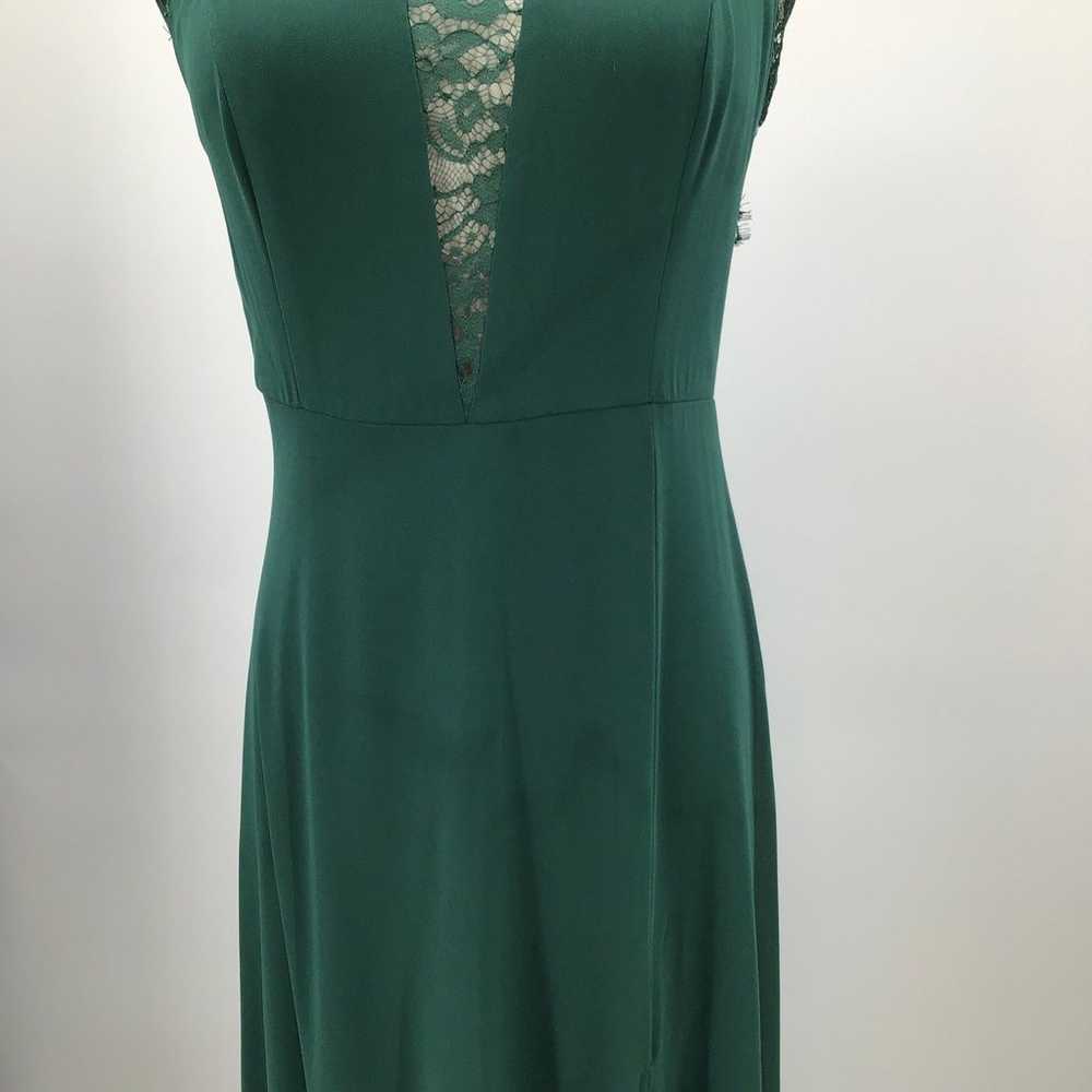 LULU'S SZ S Green Romantic Mood Lace Sleeveless H… - image 5