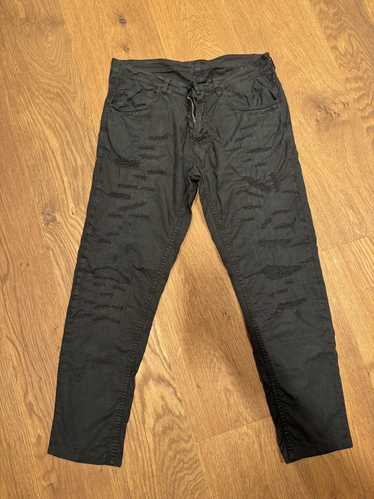 POEME BOHEMIEN Regular Fit Pants, dark grey, co/wv/mtf/ea