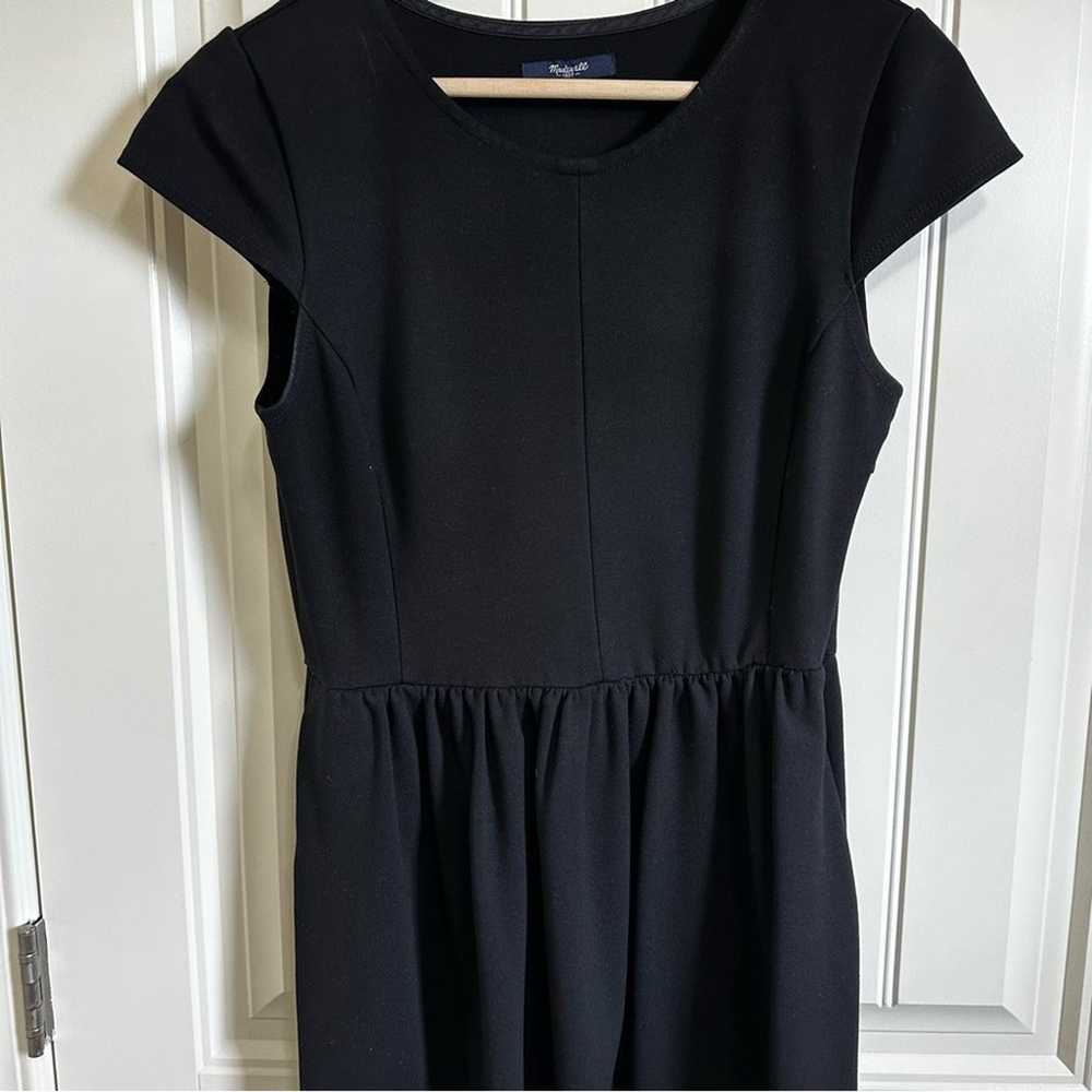 Madewell women’s dress medium black - image 2