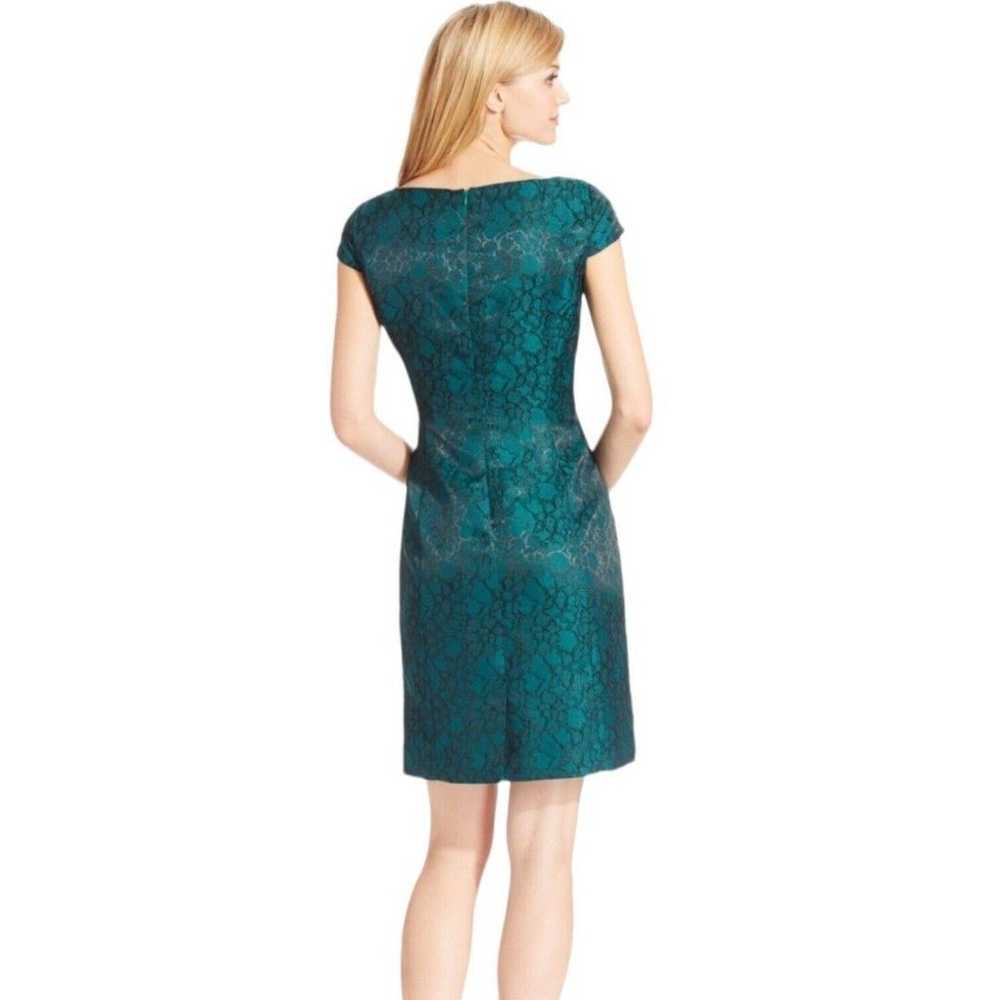 Tahari ASL Womens Green Black Lace Asymmetrical N… - image 2