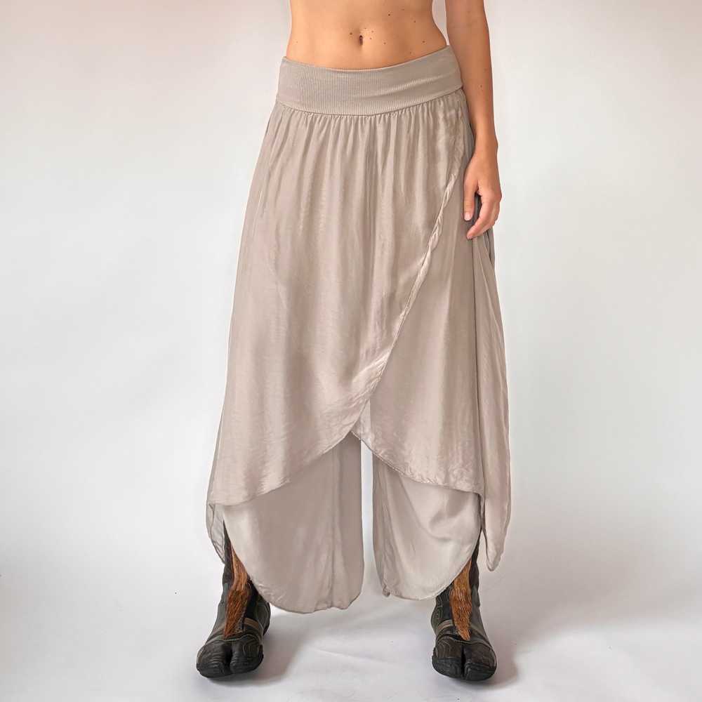 Italian Silk Slate Pants (XS/S) - image 7