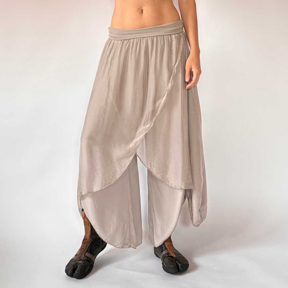 Italian Silk Slate Pants (XS/S) - image 8