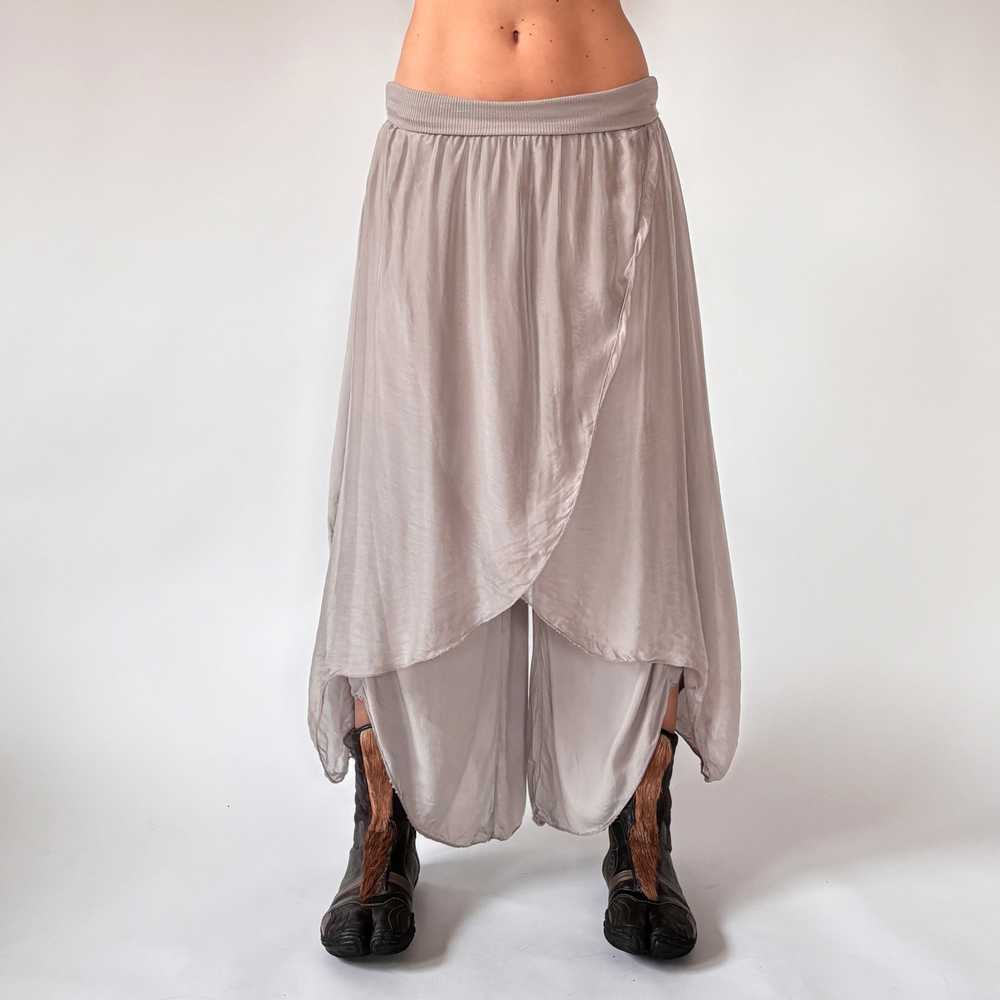 Italian Silk Slate Pants (XS/S) - image 9