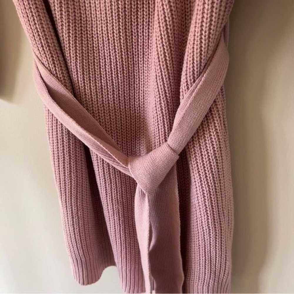 Lulus Sweet Demeanor Mauve Pink Turtleneck Cold-S… - image 8