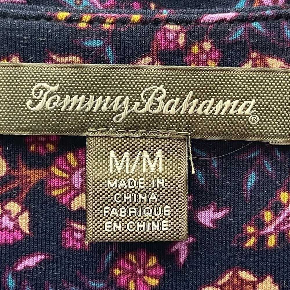 Tommy Bahama Long Sleeve Navy/Purple Paisley Cris… - image 5