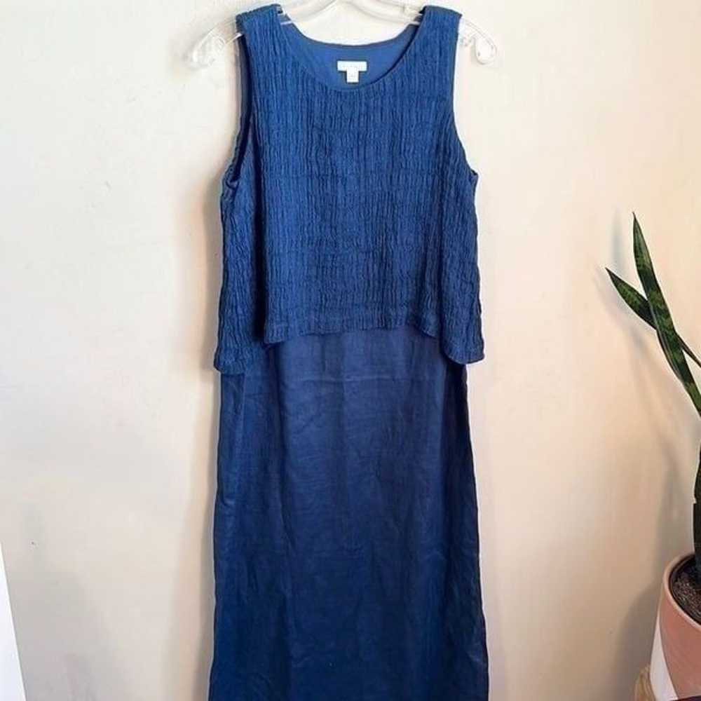 J. Jill (PureJill) Linen Maxi Dress S - image 1