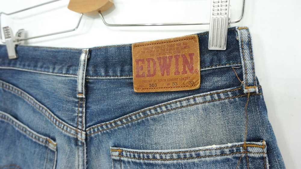 Distressed Denim × Edwin × Vintage 🔥EDWIN 503 Vi… - image 3