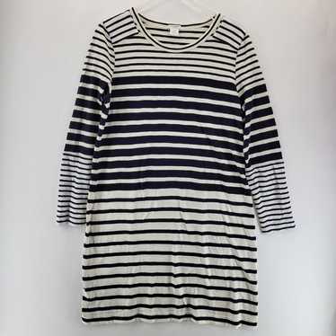 Altuzarra x J Crew Dress Womens Large Navy Blue W… - image 1