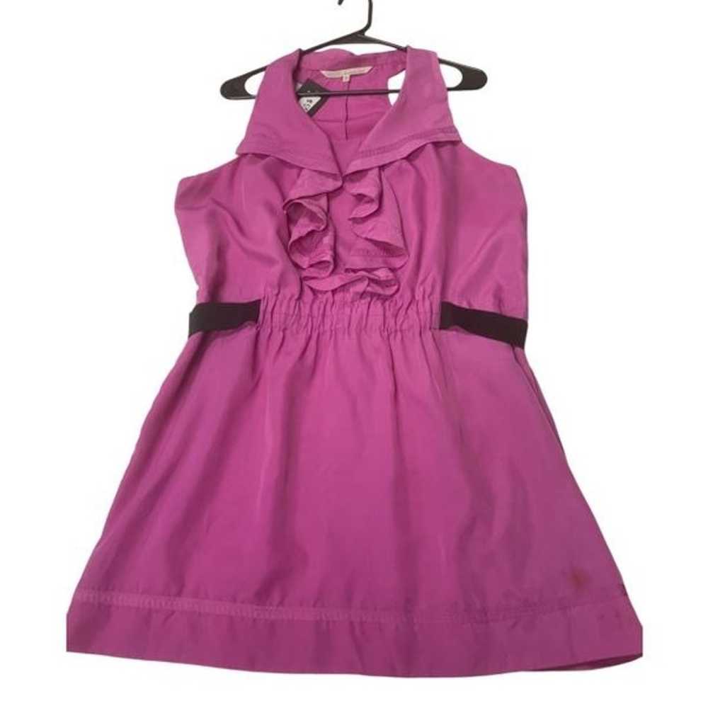 Rachel Roy Lavender Ruffled Detail Dress - image 2