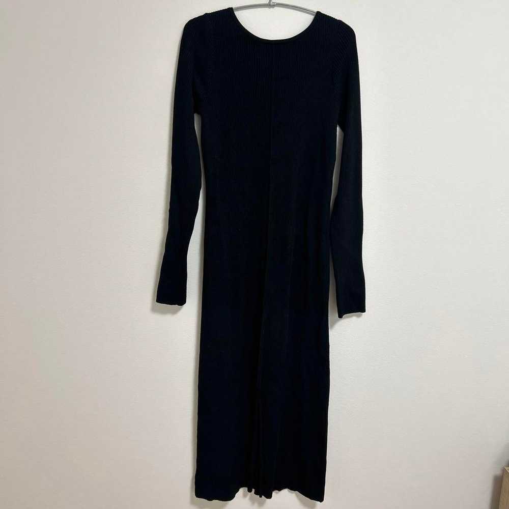 Mystic Cut-out Knit One-piece Dress Black - image 4