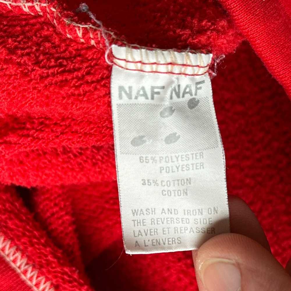 80s NAF NAF hoodie XL - image 4