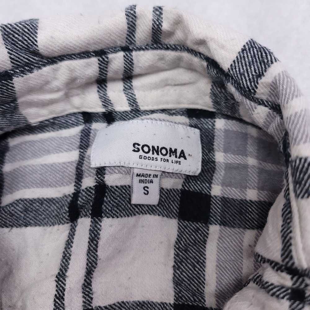 Sonoma Sonoma Tartan Flannel Button Up Shirt Mens… - image 3