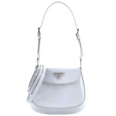 PRADA Cleo Flap Shoulder Bag Spazzolato Leather Mi