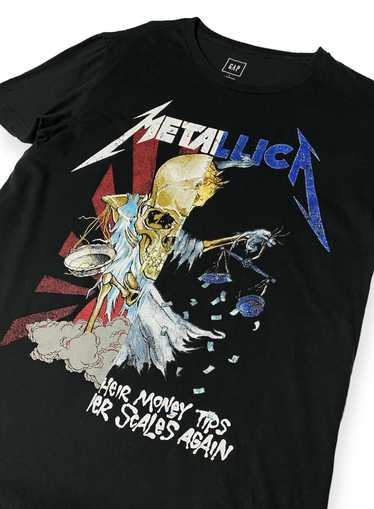 Gap × Metallica × Rock T Shirt Metallica x Gap t-s