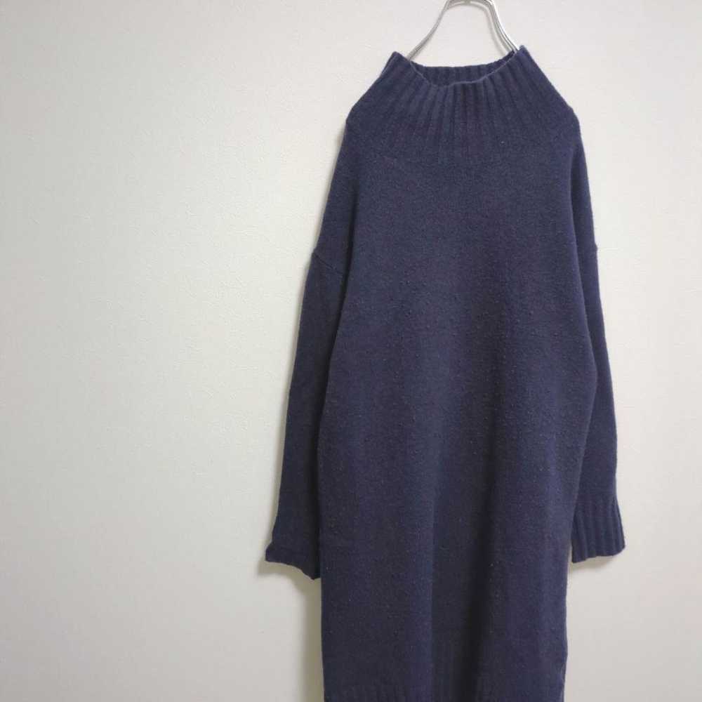 Rope [M] Knit One-piece Dress  Long sleeves High-… - image 11